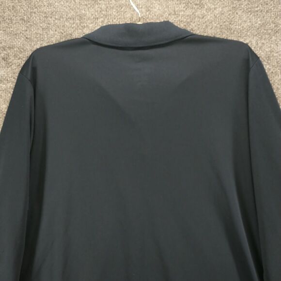 Elevate Women's Polo Shirt Blue 2XL Long Sleeve Activewear Delta Connection - Picture 8 of 13